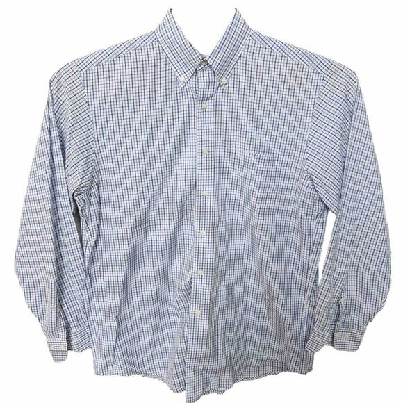 Vintage‎ 1990’s Brooks Brothers Button Up Mens 16.5 34/35 - Picture 1 of 5